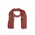 Plain stole in crinkled cotton fabric - Light maroon Plain stole in crinkled cotton fabric - Light maroon